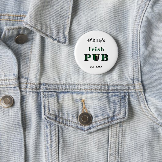 Irish Pub Bar Tavern Button Button (Beispiel)