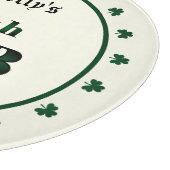 Irish Pub Bar Tavern Decorative Glass Schneidebrett (Ecke)