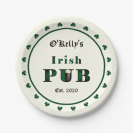 Irish Pub Bar Tavern Paper Party Teller