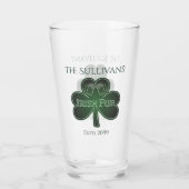 Irish Pub Bar Trinkbehälter Pint Beer Glasses Glas (Rückseite)