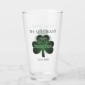 Irish Pub Bar Trinkbehälter Pint Beer Glasses Glas (Vorderseite)