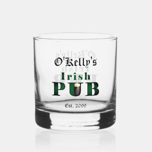 Irish Pub Bar Whiskey Rock Glass Trinkbehälter Whiskyglas