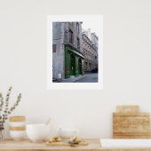 Irish Pub in St. Malo, Frankreich Poster (Küche)