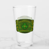 Irish Pub Personalisiert Pint Glass Glas (Rückseite)
