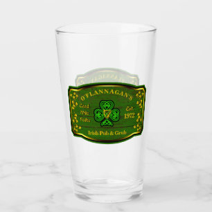 Irish Pub Personalisiert Pint Glass Glas