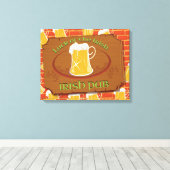 Irish Pub Sign Leinwanddruck (Insitu (Holzboden))