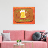 Irish Pub Sign Leinwanddruck (Insitu (Wohnzimmer))