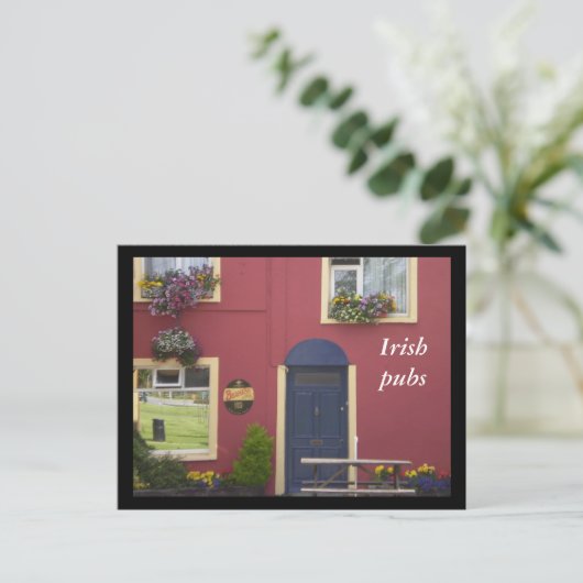 Irish Pubs Postcard Postkarte (Stehend Vorderseite)