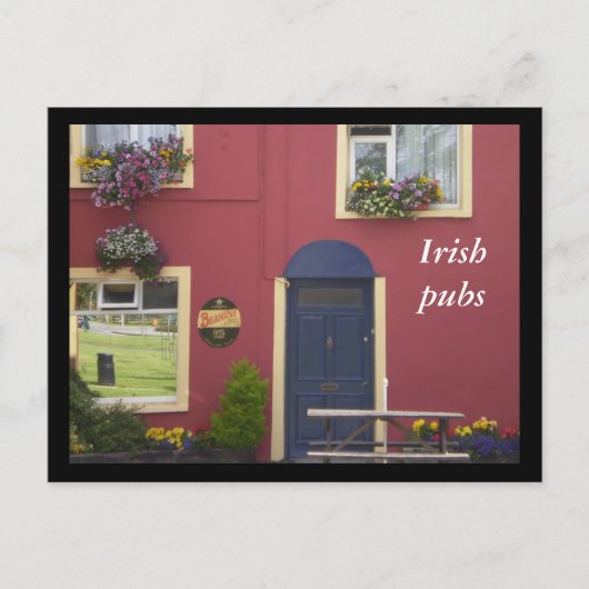 Irish Pubs Postcard Postkarte (Vorderseite)