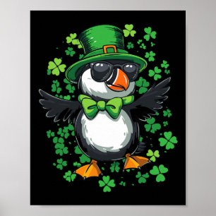 Irish Puffin Éire Paddy Iirhma Poster