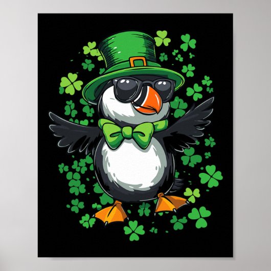 Irish Puffin Éire Paddy Iirhma Poster (Vorne)