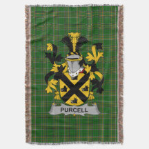 Irish Purcell Coat of Arms Familienwappen Irland I