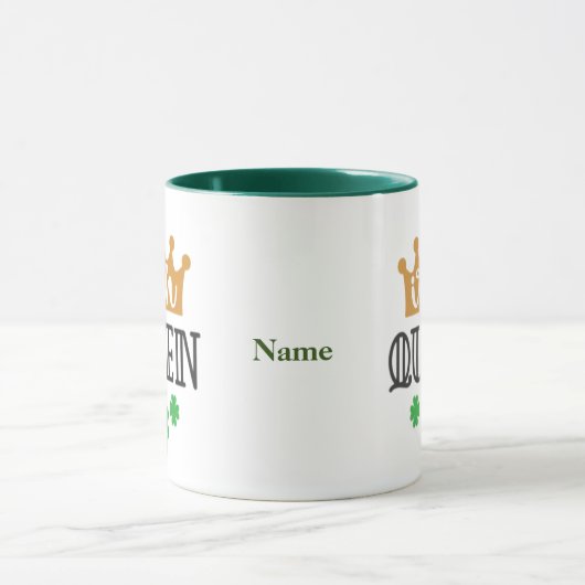 Irish Queen Gift Customize Tasse (Zentrum)