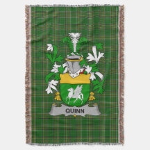 Irish Quinn oder O_Quin Coat of Arms Familienwappe