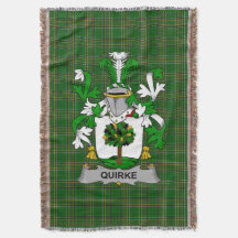 Irish Quirke oder O_Quirke Coat of Arms Family Cre