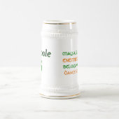 Irish Quotes Personalisiert Beer Stein, Bier-Tasse Bierglas (Mittel)