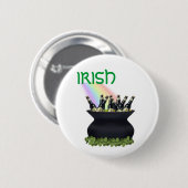 Irish Rainbow Beer Button (Vorne & Hinten)