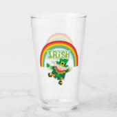 Irish Rainbow Leprechaun Glas (Vorderseite)