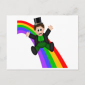 Irish Rainbow Postkarte (Vorderseite)