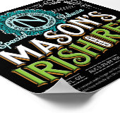 Irish Red Ale Poster (Ecke)