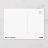 Irish Red and White Setter Decorating Tree Postkarte (Rückseite)