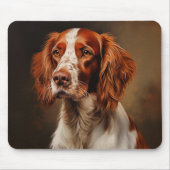 Irish Red and White Setter Mousepad (Vorne)