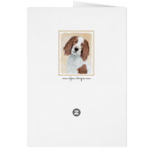 Irish Red and White Setter Painting - Original Art (Hinten)