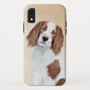 Irish Red and White Setter Painting - Original Art Case-Mate iPhone Hülle