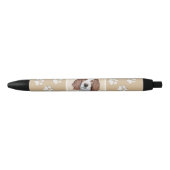 Irish Red and White Setter Painting - Original Art Kugelschreiber (Vorderseite)