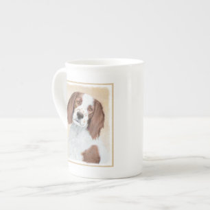 Irish Red and White Setter Painting - Original Art Porzellantasse