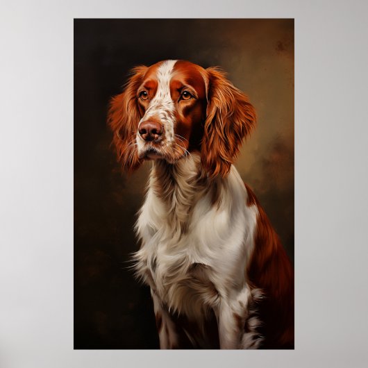 Irish Red and White Setter Poster (Vorne)