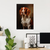Irish Red and White Setter Poster (Heimbüro)