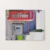 Irish Red Phone Booth Puzzle (Horizontal)