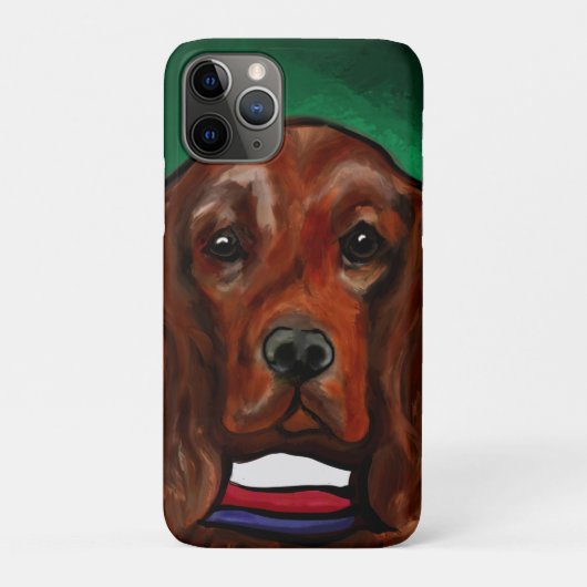 Irish Red Setter Case-Mate iPhone Hülle (Rückseite)