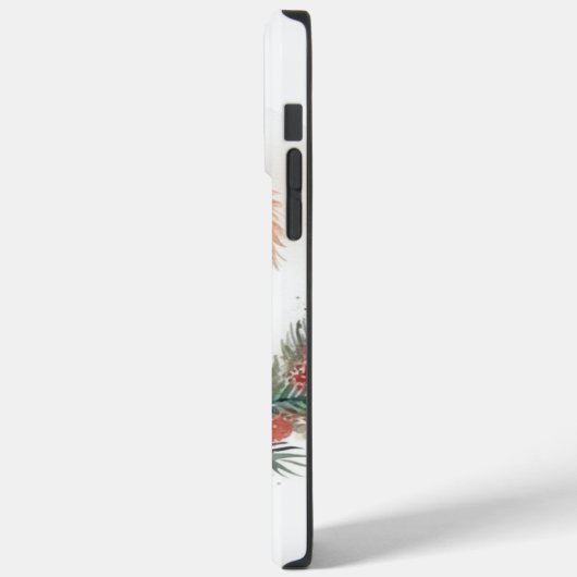 Irish Red Setter Christmas Wreath Festivals Case-Mate iPhone Hülle (Rückseite / Links)