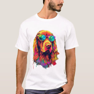 Irish Red Setter Dog Hunde Rasse für eine irische  T-Shirt