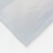 Irish Red Setter Dog in Schnee Weihnachten Fleecedecke (Ecke)