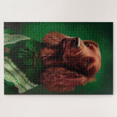 Irish Red Setter Dog in St. Patrick's Day Dress Puzzle (Horizontal)