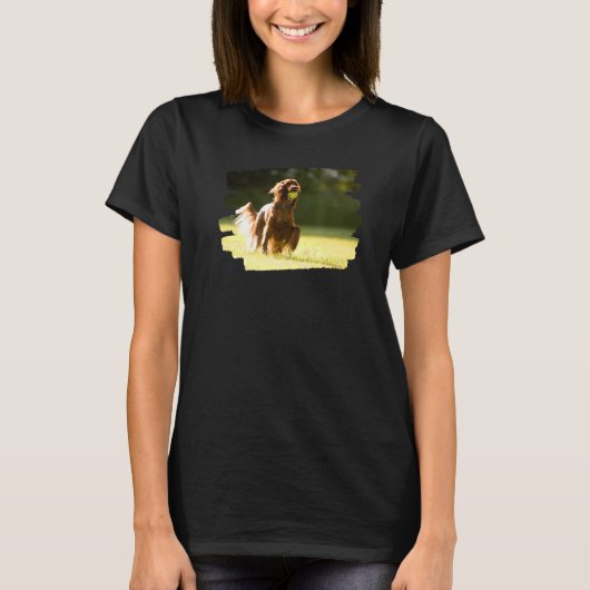 Irish Red Setter Dog T-Shirt (Vorderseite)