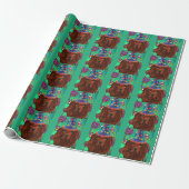 Irish Red Setter Geschenkpapier (Ungerollt)