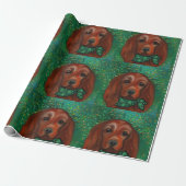 Irish Red Setter Geschenkpapier (Ungerollt)