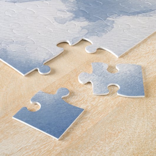 Irish Red Setter in Sledge Let it Snow Christmas Puzzle (Seite)