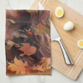 Irish Red Setter, Irish Setter Geschirrtuch (Viertel Falte)