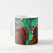 Irish Red Setter Kaffeetasse (Vorderseite Links)