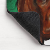 Irish Red Setter Mousepad (Ecke)