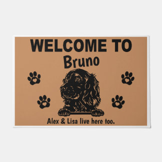 Irish Red Setter Personalized Door Mat Doormat Fußmatte