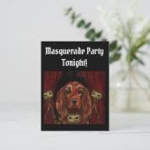 Irish Red Setter    Postcard Postkarte (Stehend Vorderseite)