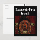 Irish Red Setter    Postcard Postkarte (Vorne/Hinten)