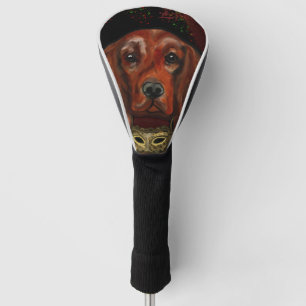 Irish Red Setter Postkarte Golf Headcover