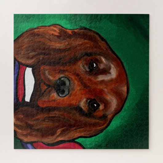 Irish Red Setter Puzzle (Horizontal)